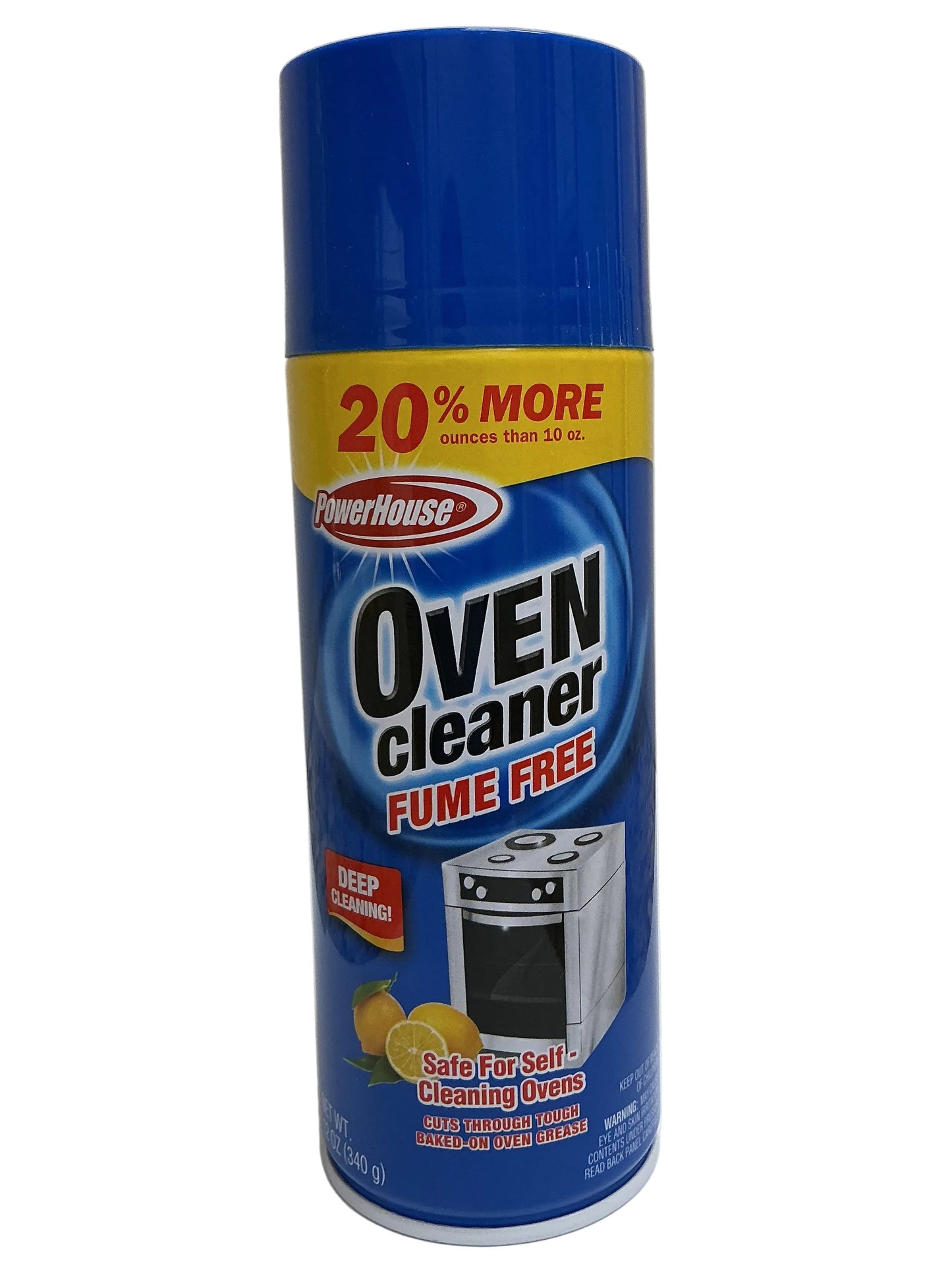 Power House Oven Cleaner 12oz-Fume Free -12/cs