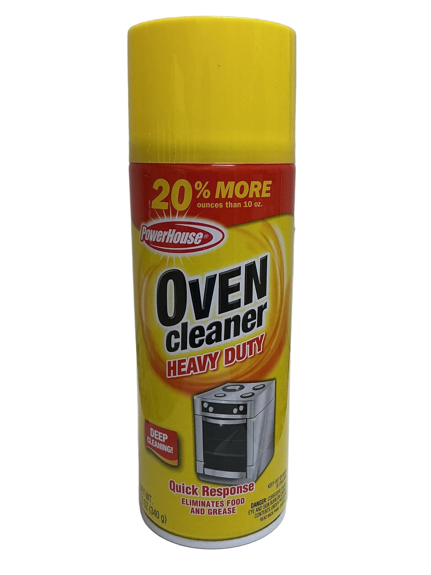 Power House Oven Cleaner 12oz; -Heavy Duty -12/cs