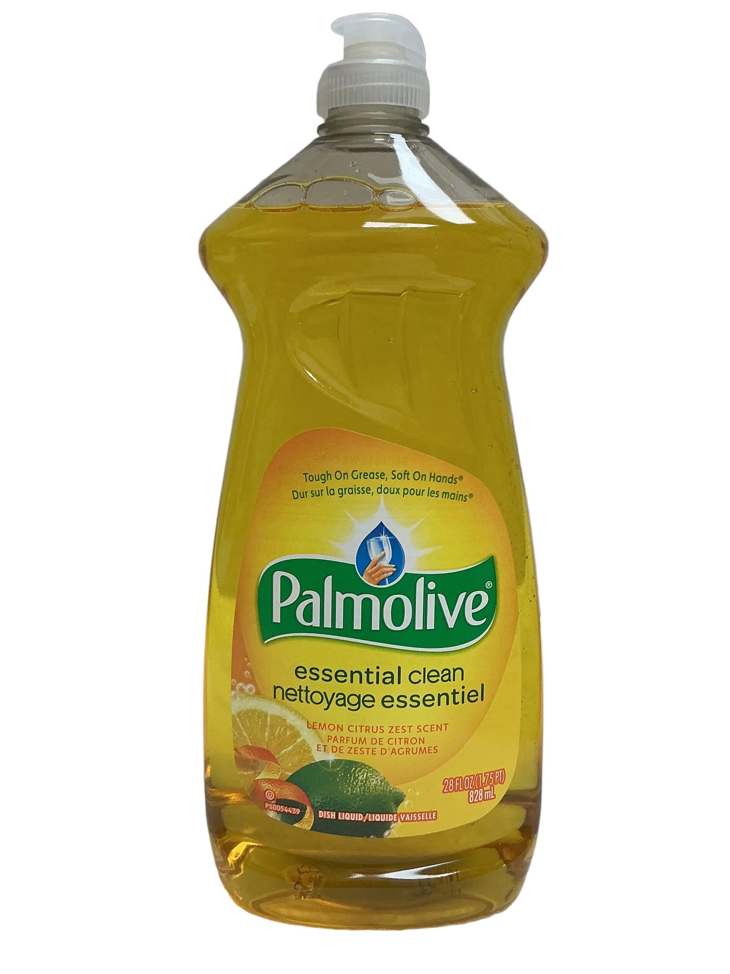Palmolive Essential Clean, Liquid Dish Soap, Lemon Scent, 28 OZ - 9/cs