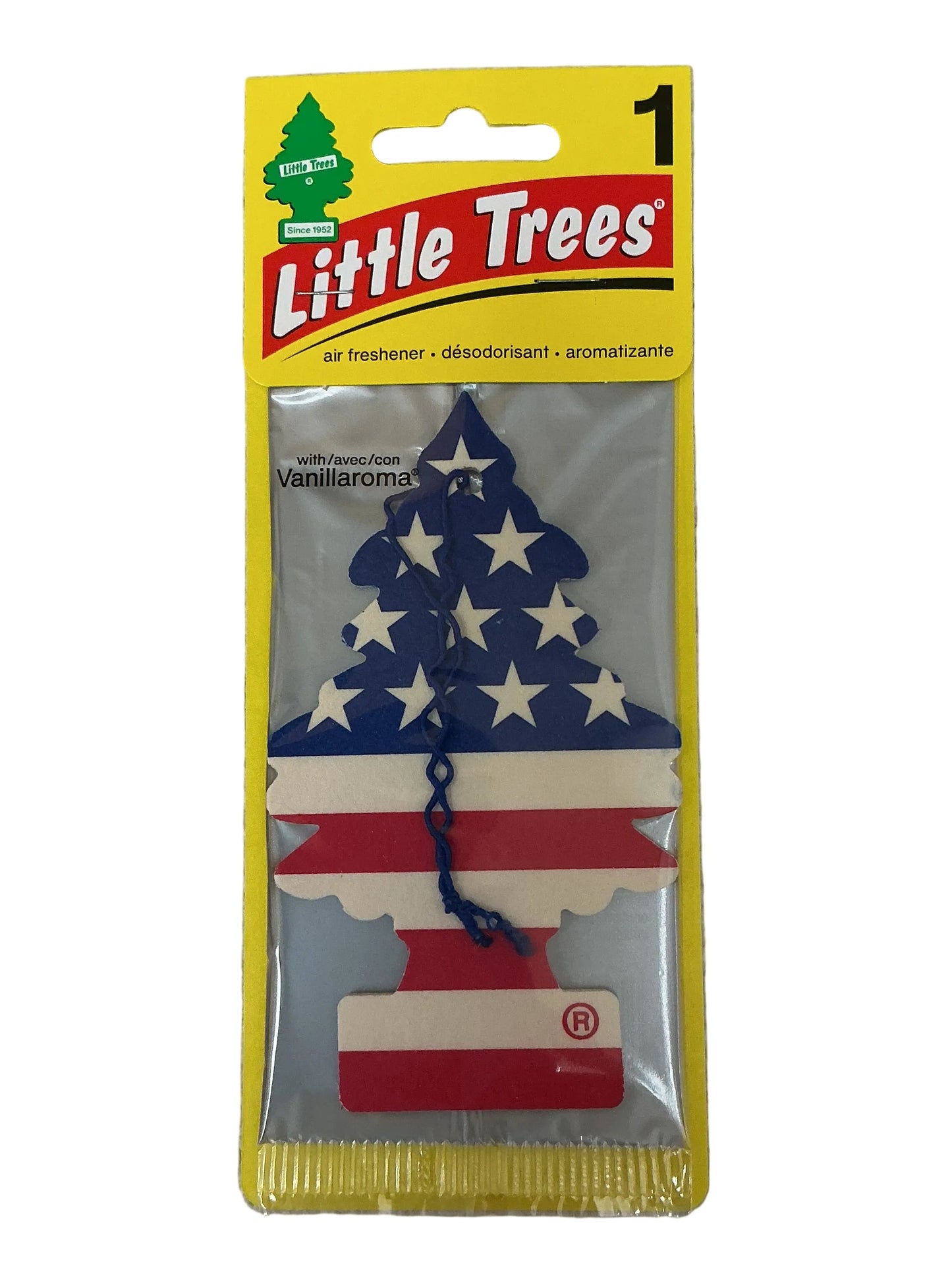 Little Tree Car Fresheners - Vanilla Pride America (6-24pk)cs