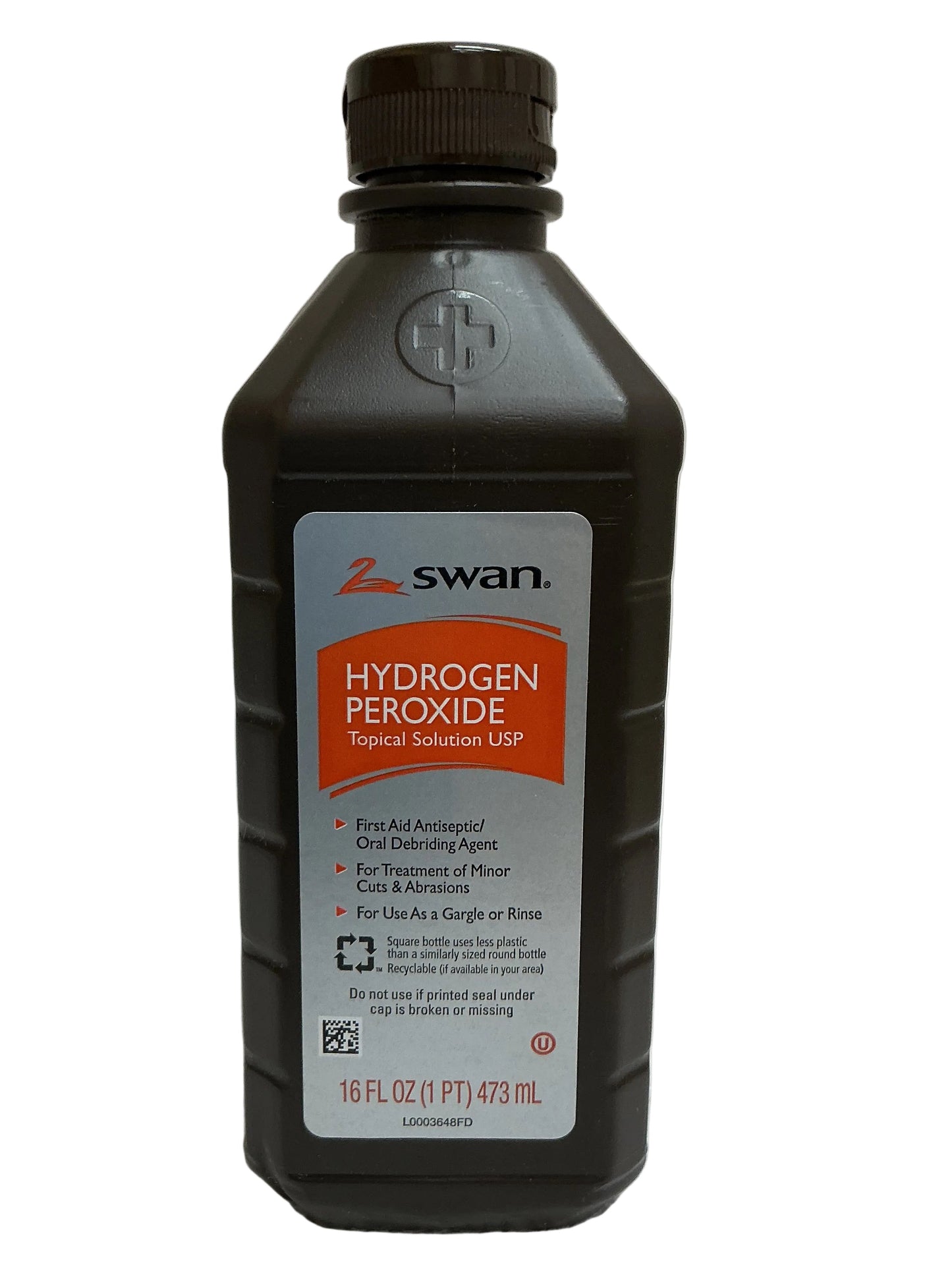 Swan Hydrogen Peroxide 3% 16oz -12/cs