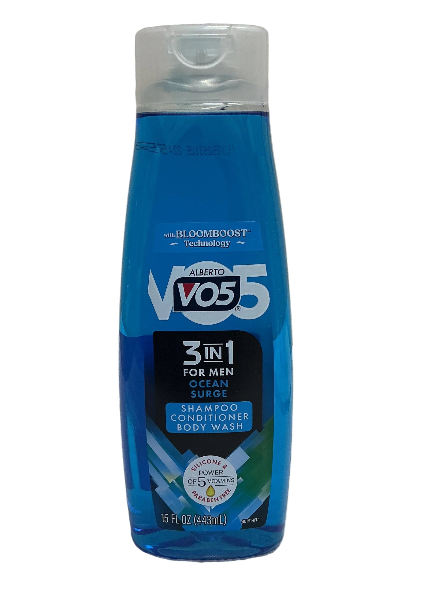 VO5 Shampoo Men 3in1 15oz-Ocean Surge 6/cs