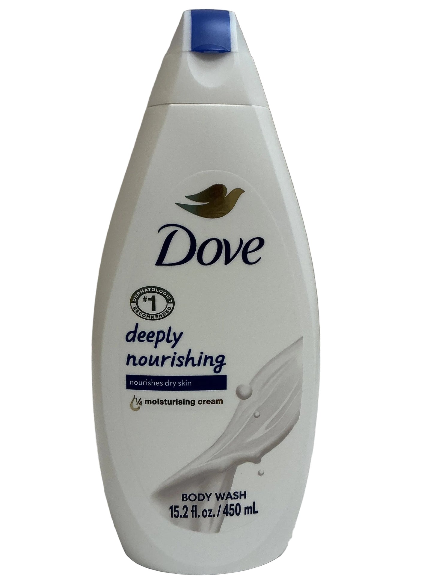 DOVE BW 12/450ml - DEEPLY NOURISHING - (2/6pk)12/cs