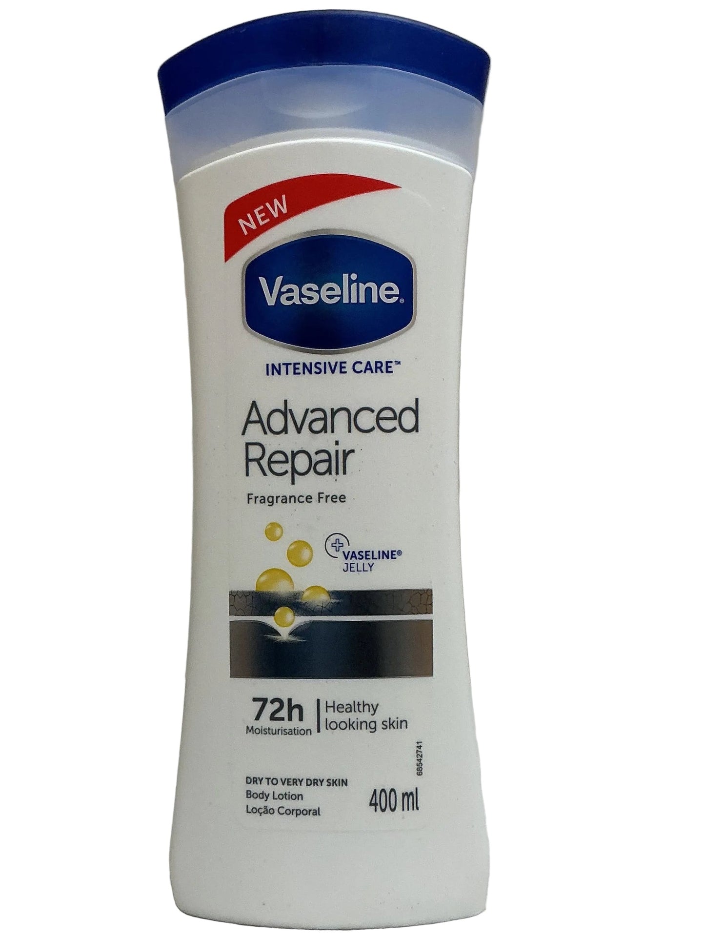 VASELINE ICL 400ML ADVANCED REPAIR (8-6pk)cs