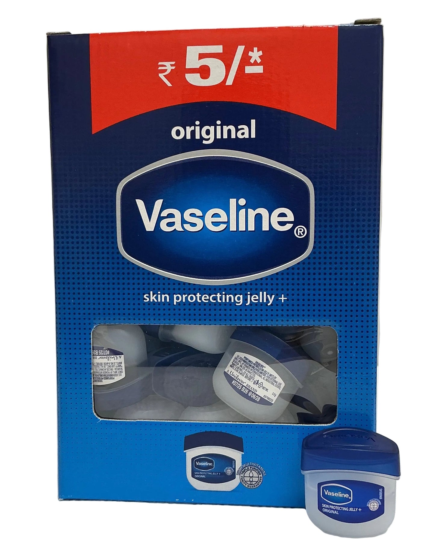 Vaseline Mini 5.5g 48/ct