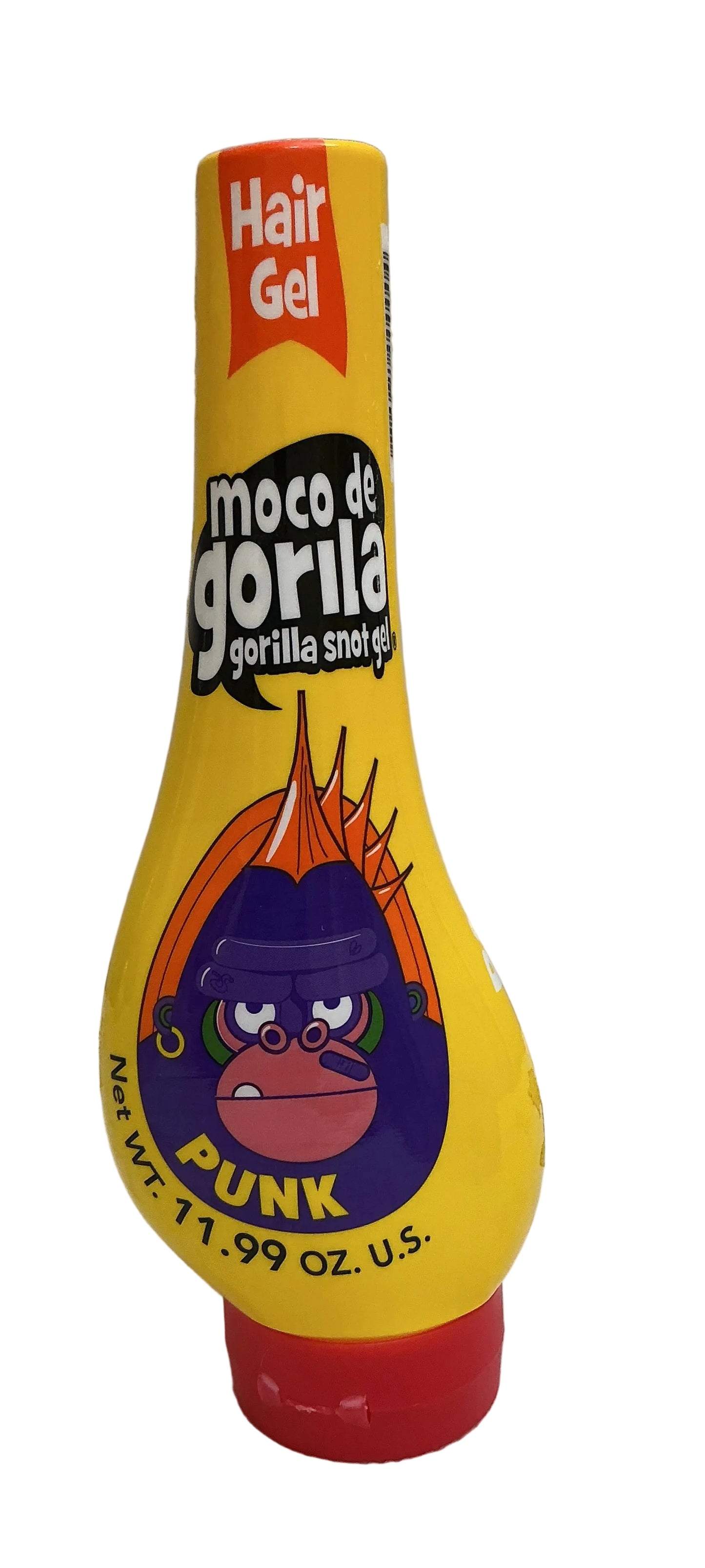 Moco De Gorila Hair Gel Squeeze Tube 12/11.99oz - PUNK (Yellow) - 12/cs