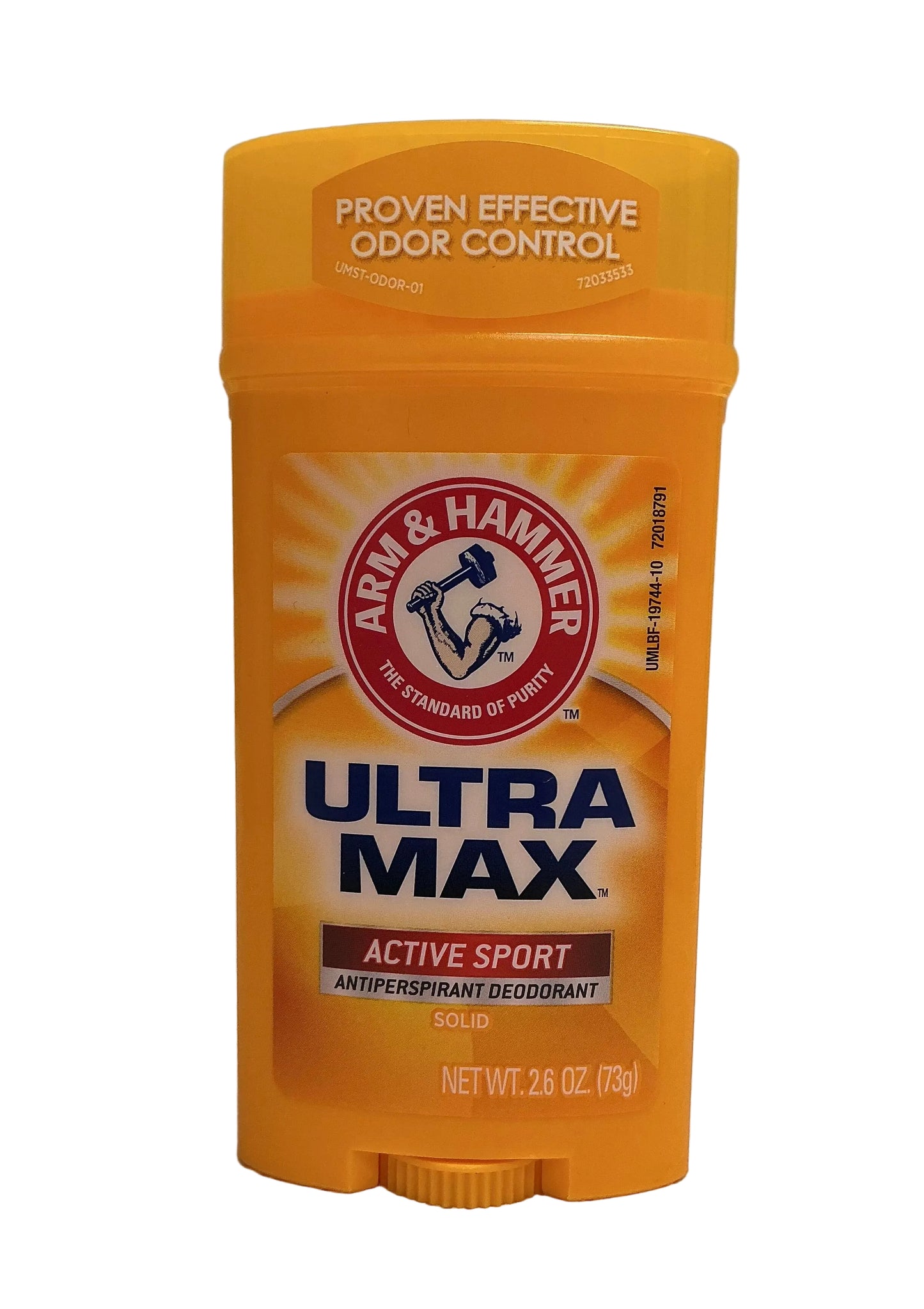 Arm & Hammer ULTRAMAX 2.6oz Active Sport Solid -12/cs