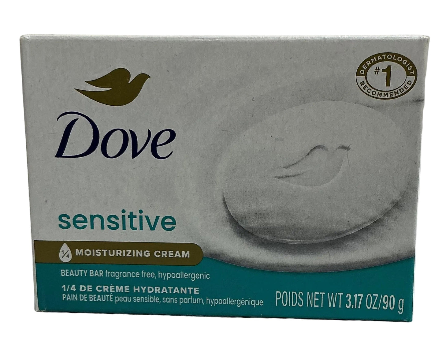 Dove Beauty Bar Sensitive Skin, 3.17 OZ -48/cs