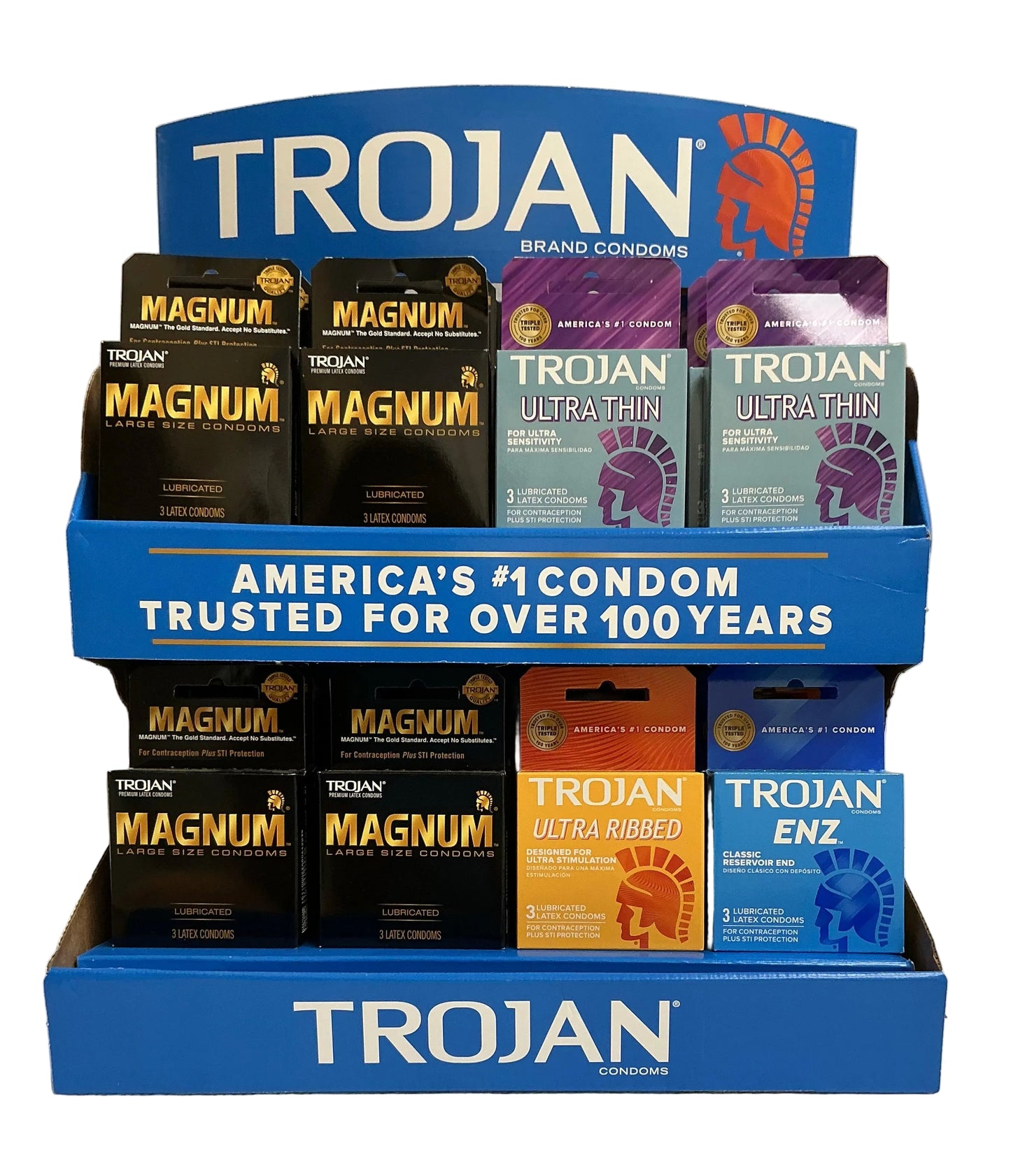 Trojan Asst 3's - Display 32/cs