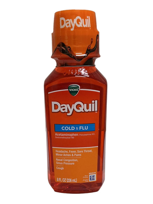 Vicks Dayquil Liq 12/8oz -12/cs