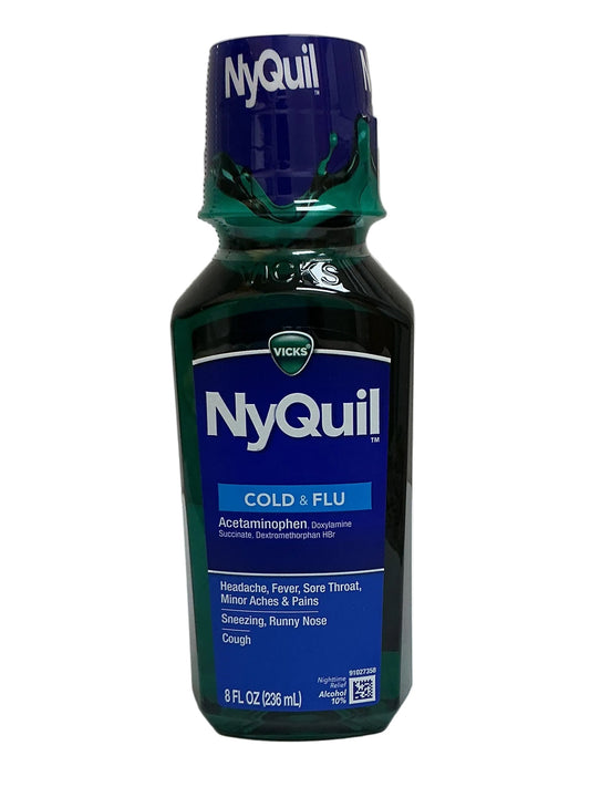 Vicks Nyquil Original 8oz - 12/cs