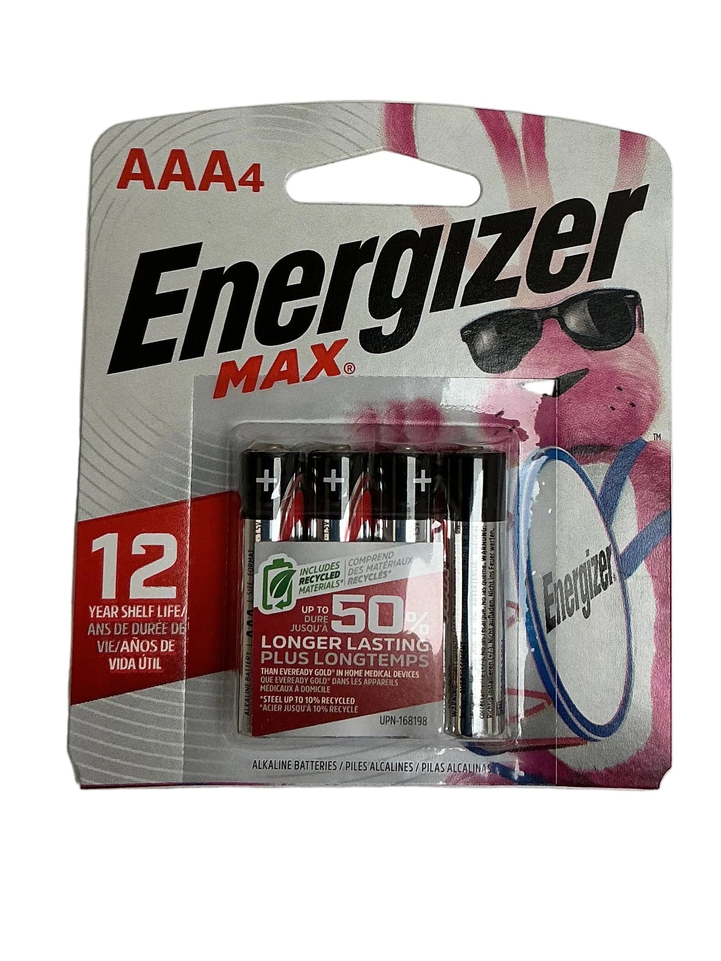 ENERGIZER MAX AAA/4 (2-12PK) -24/cs
