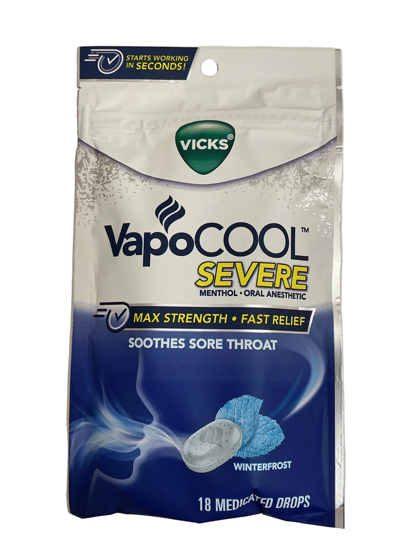 VICKS SR THRT DRP WNTFRST - 12/cs