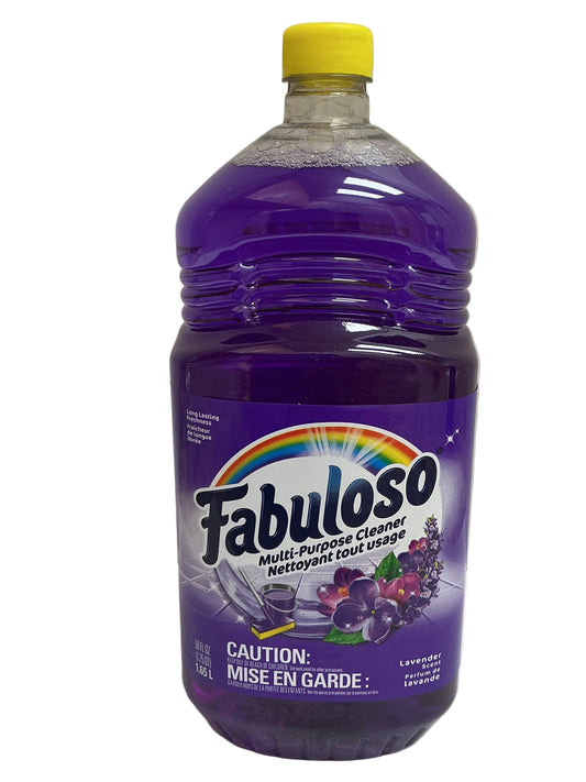 Limpiador Multiusos Fabuloso, Aroma Lavanda, 56 Oz Líq. - 6/caja
