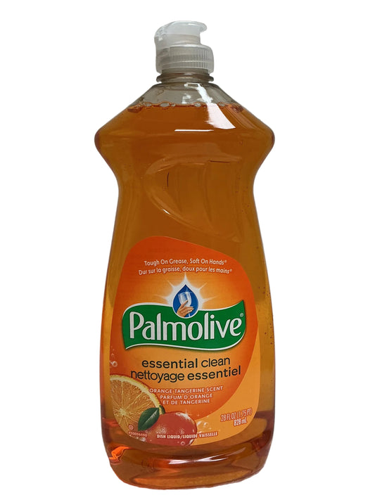 Palmolive Essential Clean, Liquid Dish Soap, Orange Scent, 28 OZ - 9/cs