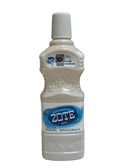 ZOTE Liquid 33.81oz(850ml) Detergent-White -12/cs