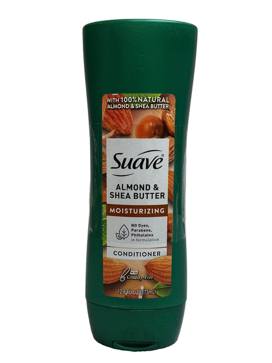 Suave Almond + Shea Butter Moisturizing Conditioner, 12.6 OZ- 24/cs