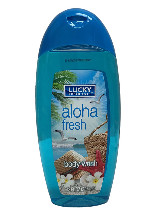 Gel de ducha Lucky 16 oz - Aloha Fresh - 12/caja