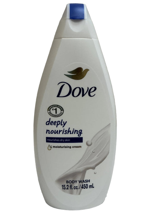 DOVE BW 12/450ml - DEEPLY NOURISHING - (2/6pk)12/cs