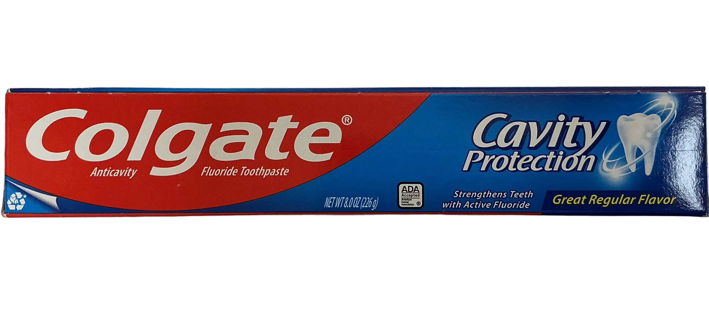 Colgate TP 8.0oz Reg Anticavity -(4-6PK) -24/cs