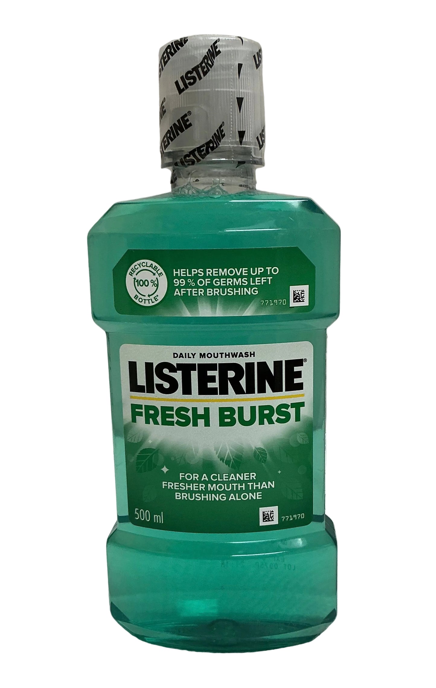 Listerine 500ml - FRESH BURST -12/cs