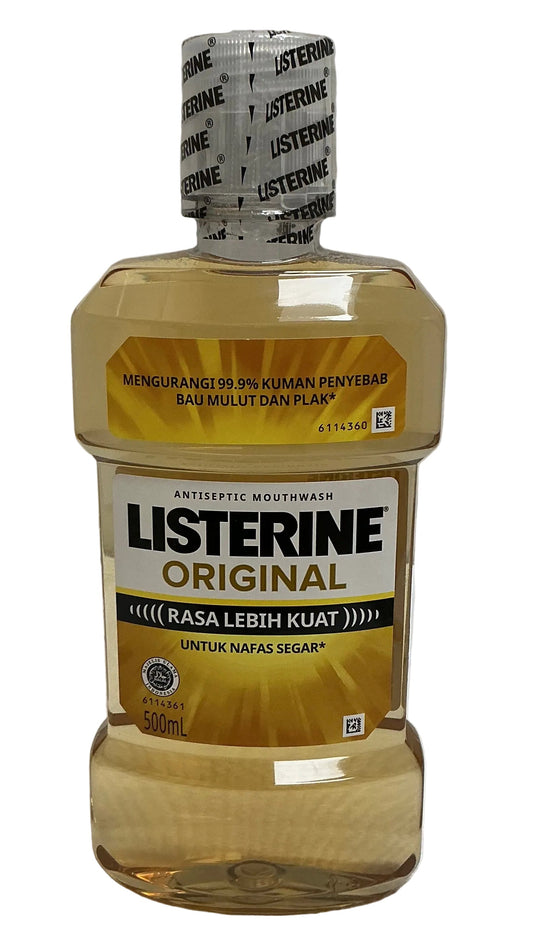 LISTERINE ORIGINAL 500 ML -12/caja