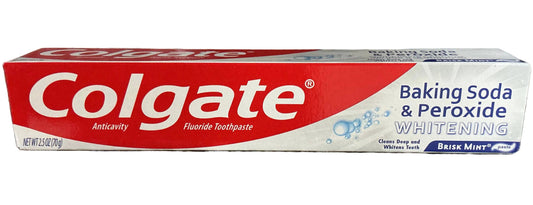 Colgate TP 2.5oz Bicarbonato Sódico Blanqueador (4-6pk) -24/caja