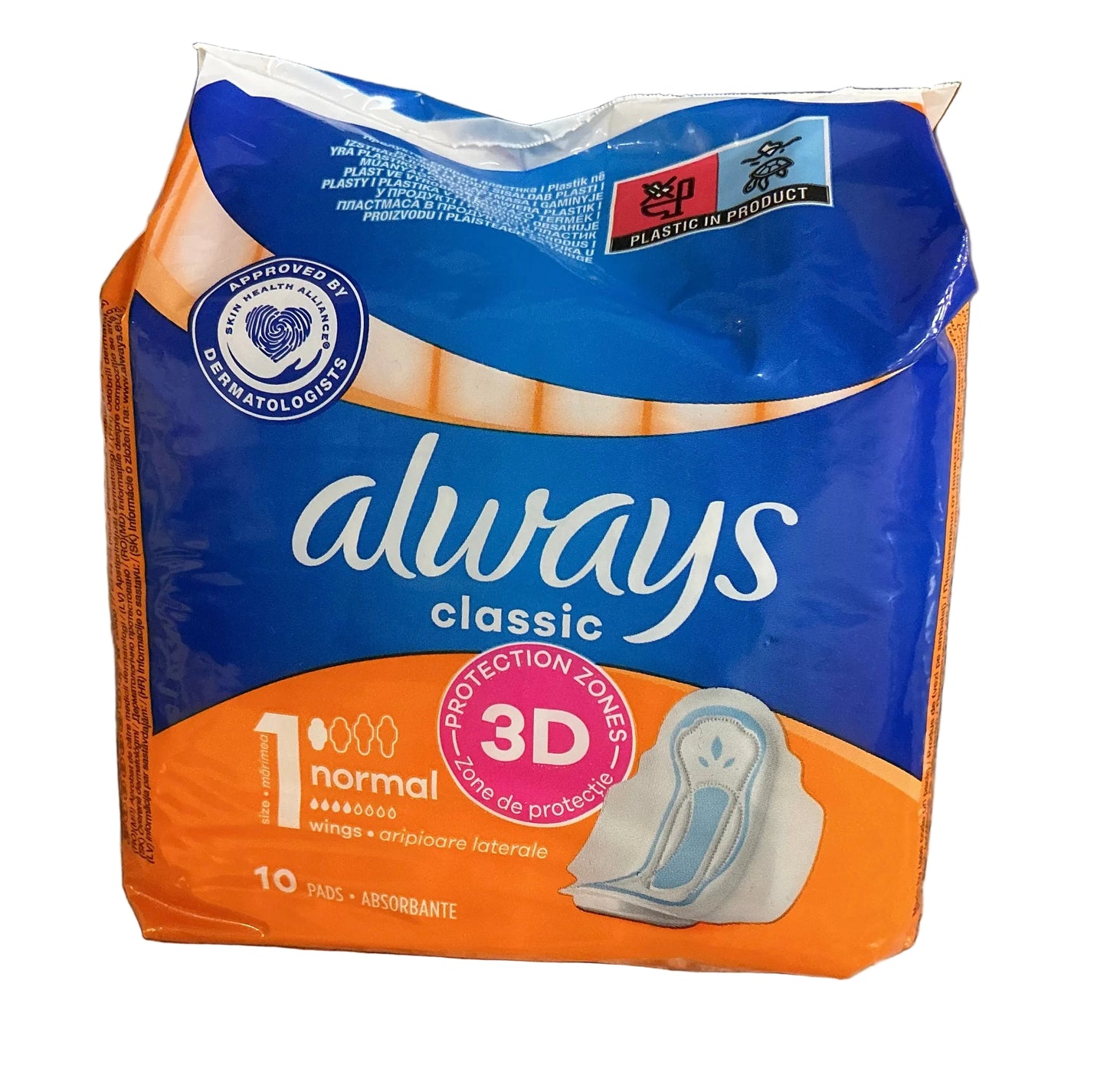 ALWYS CLSC NORMAL W/W 10p - 16/cs
